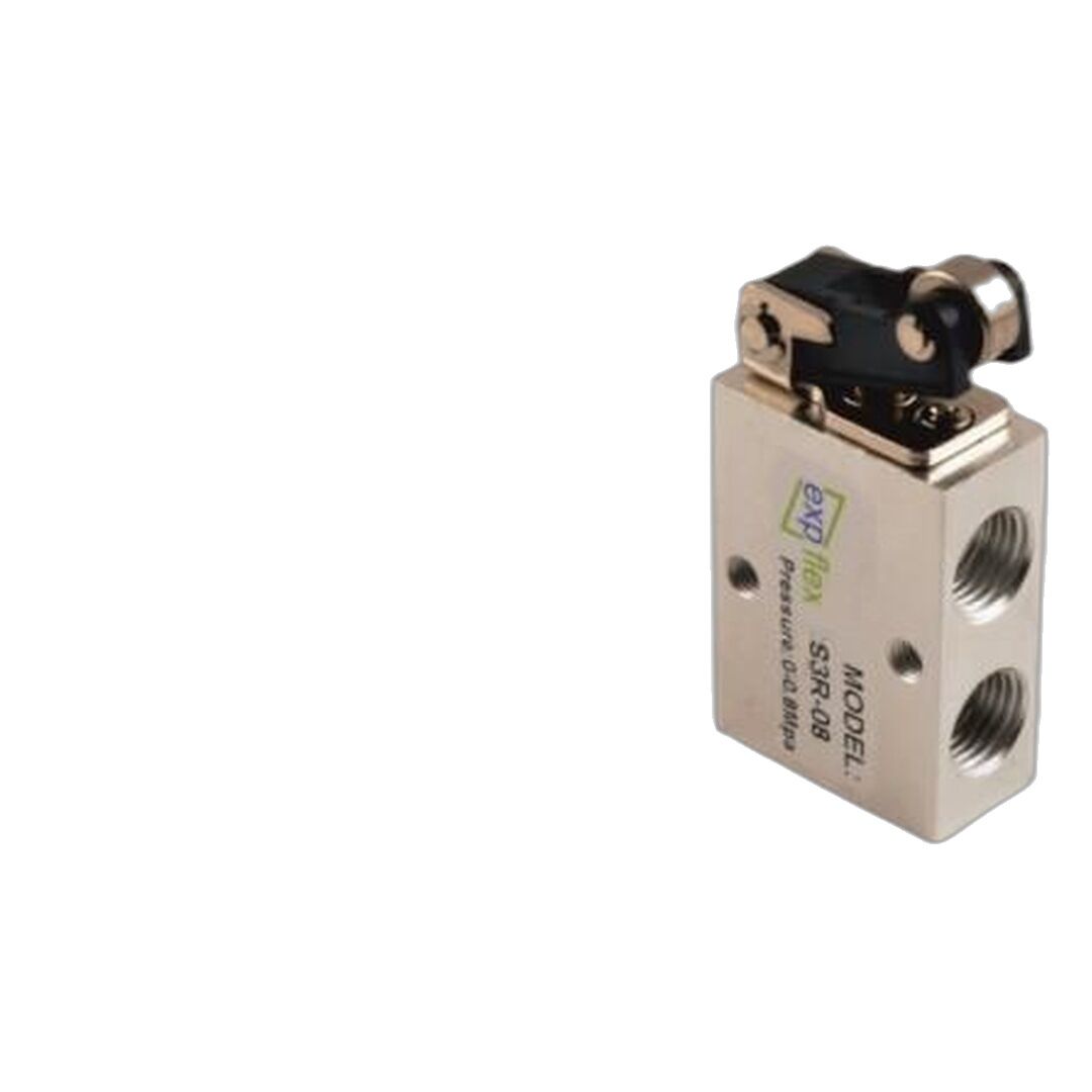 EXPFLEX S3R-M5 3/2 Makaralı 3/2'' 3-2 M5 Pnömatik Valf S3R-M5