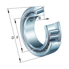 FAG JK0S050>A  Konik makaralı rulmanlar