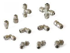 EXPFLEX TLG04-01 1264-1/8-4 Somun Sıkmalı Mini Döner Dirsek