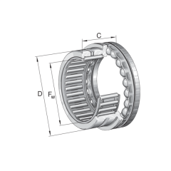 FAG NKX17-Z-A  İğneli/eksenel bilyalı rulmanlar