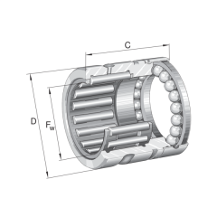 FAG NX7-Z-TV  İğneli/eksenel bilyalı rulmanlar
