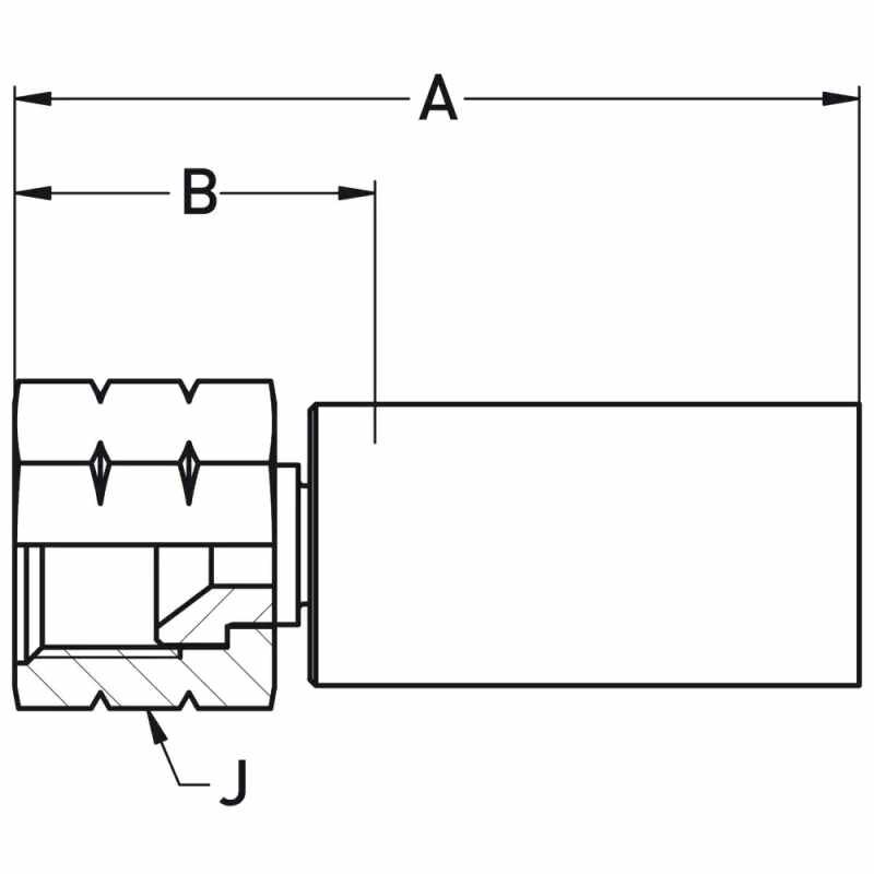Parker Hannifin 1068X-6-04C Hidrolik Aksesuar