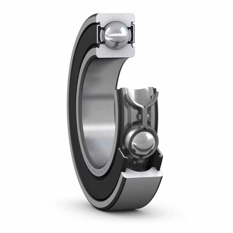 SKF 6207-2RSH-TN9/C4-GLE Sabit Bilyalı Rulmanlar (Dış Çap 72mm - Genişlik 17mm)