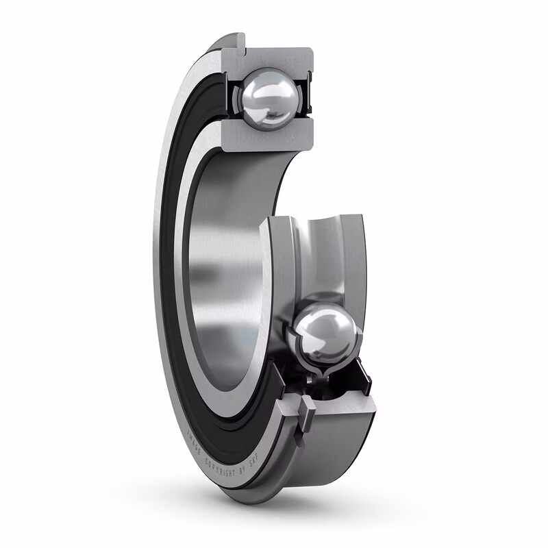 SKF 6305 2RS1NR/C3GJN Sabit Bilyalı Rulmanlar (Dış Çap 62mm - Genişlik 17mm)