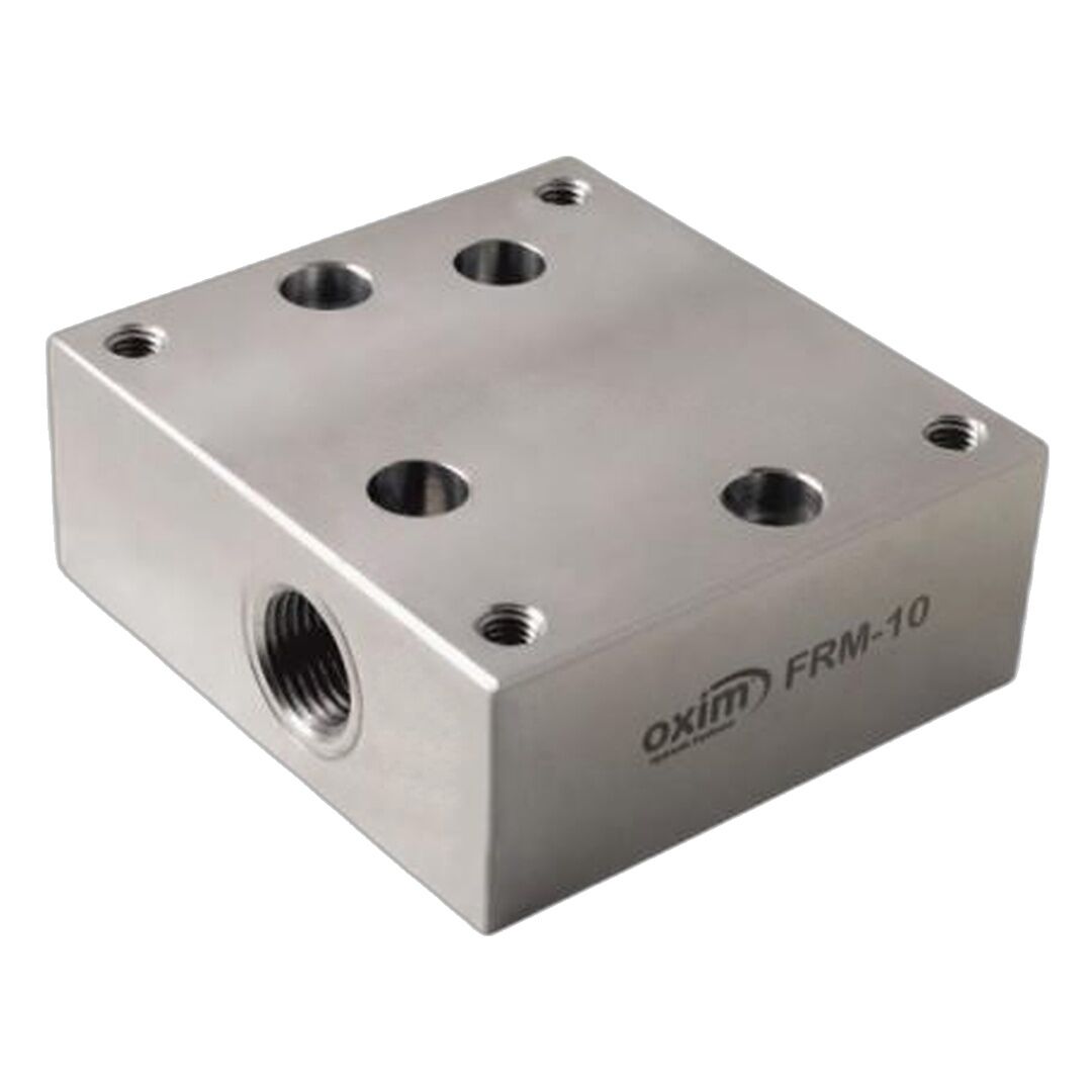 OXİM FRM10 Serisi Pleyt 1/2'' NG10 Pnömatik Valf FRM10