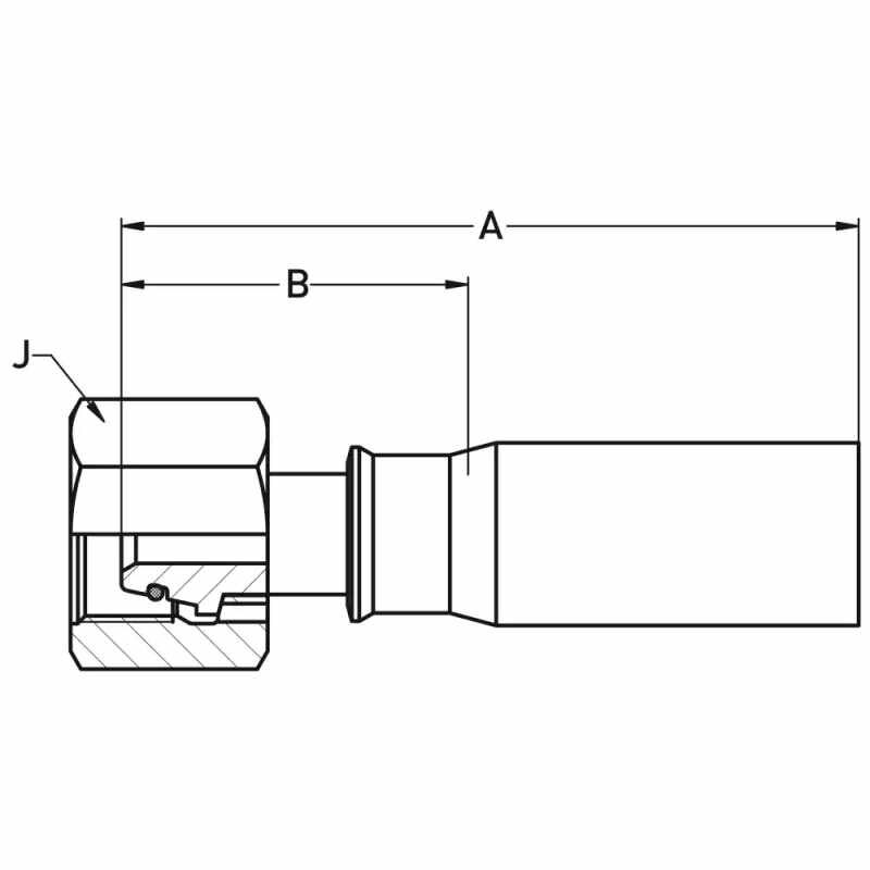 Parker Hannifin 1C9JX-30-16W Hidrolik Aksesuar