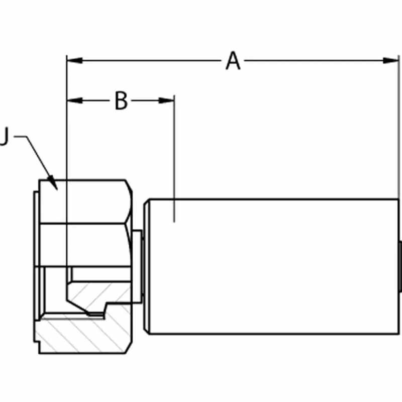 Parker Hannifin 1MR2X-12-03 Hidrolik Aksesuar