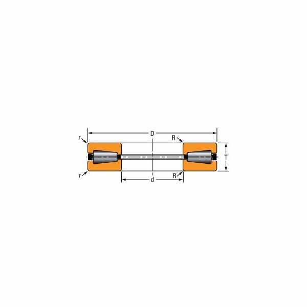 TIMKEN T511-902-A3  Konik makaralı rulmanlar