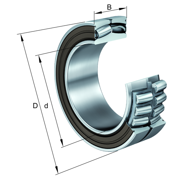 FAG 24122-BE-XL-2VSR-H40-C4  Oynak makaralı rulmanlar
